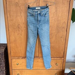 Madewell 10” high rise skinny Jeans